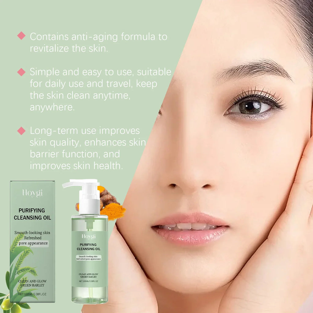 Ouhoe Non-Greasy Facial Cleansing Oil – Pore Makeup Remover Facial Cleansing Oil Zpaxo