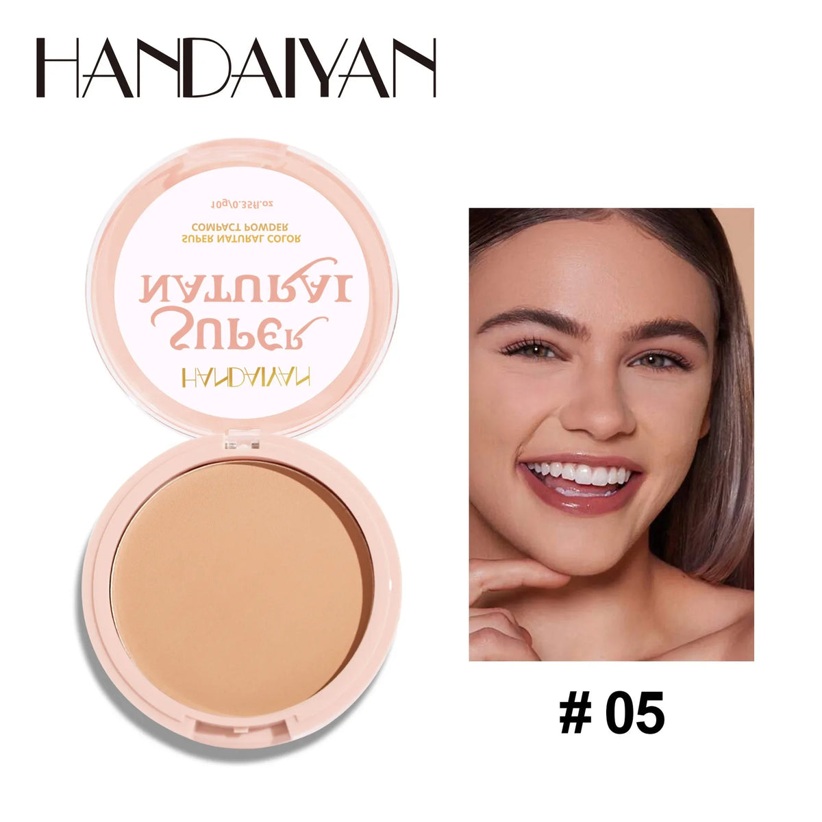 8 Colors Matte Face Pressed Powder 24 Hours Oil Control Natural Zpaxo 05