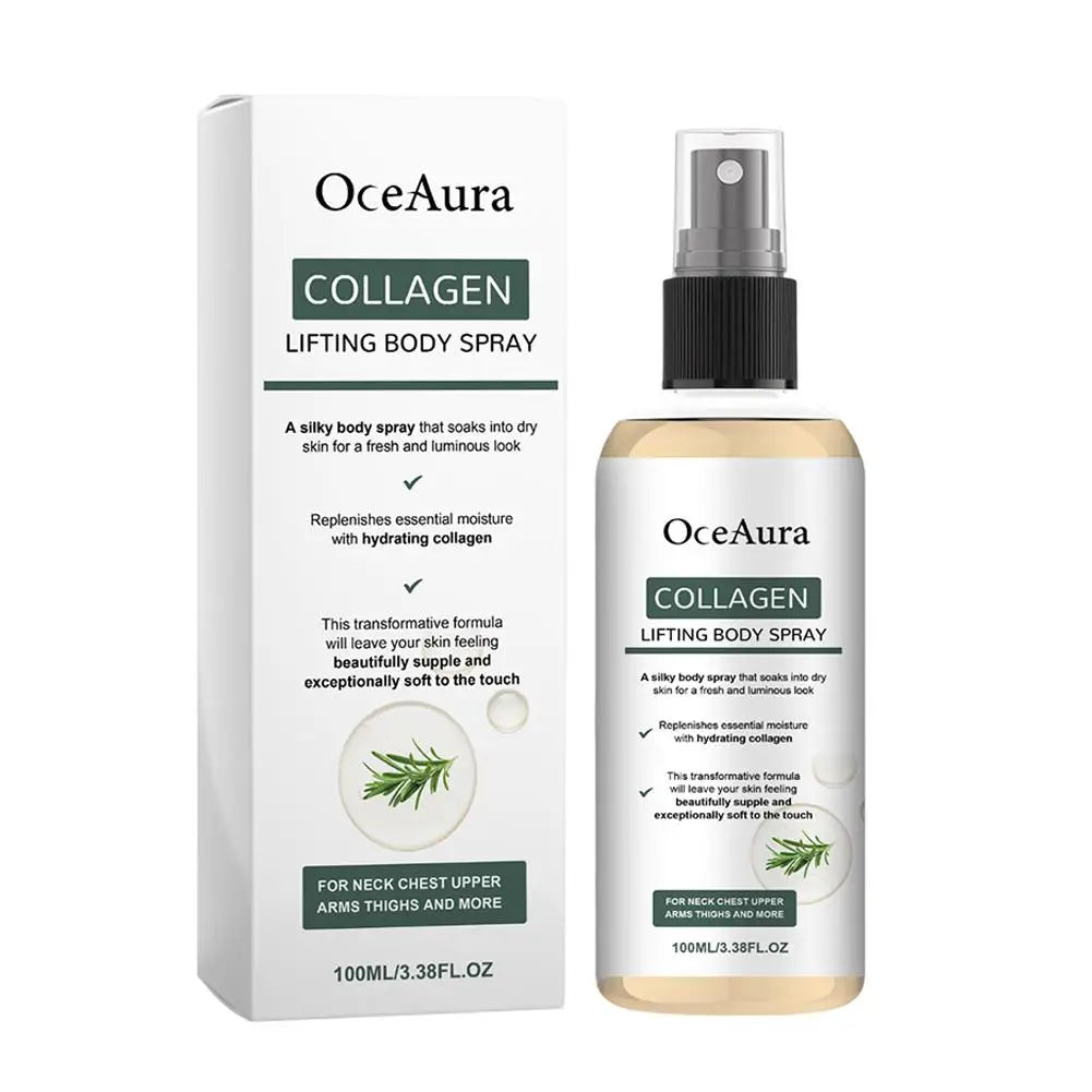 Oceaura Collagen Body Oil – Firming, Rosemary & Deep Hydration Collagen Body Oil Zpaxo Body Spray