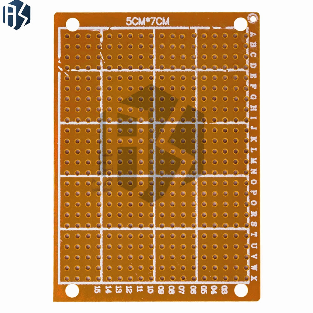 5x7cm Prototype Board Universal Perfboard DIY Electronics Soldering Zpaxo