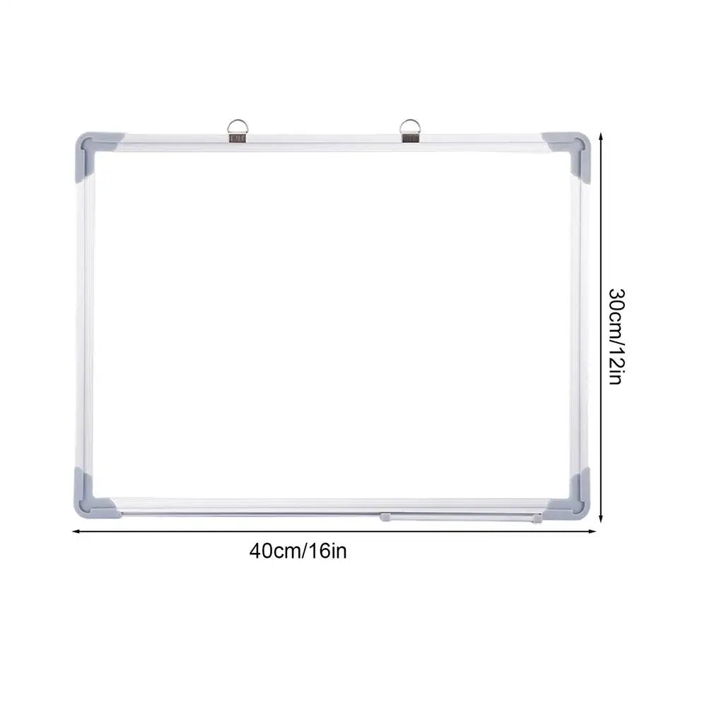 Magnetic Whiteboard 30x40cm Wall Planner Dry Erase Board Office Home