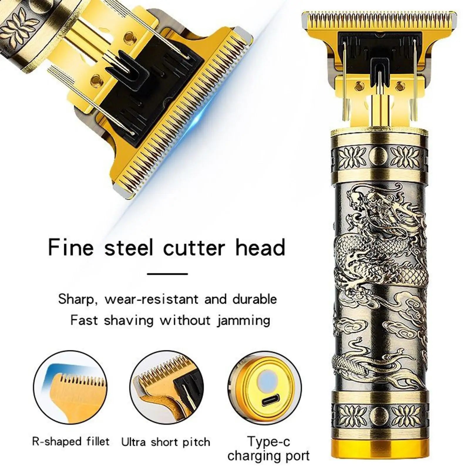 Men's Rechargeable Hair Clipper & Shaver Grooming Set | Zpaxo Hair Clipper Set Zpaxo