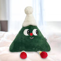 Christmas Tree Throw Pillow Creative Hanging Ornaments Festive Decor Zpaxo Style B