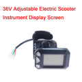 36V Electric Scooter LCD Display Screen & Switch Accelerator