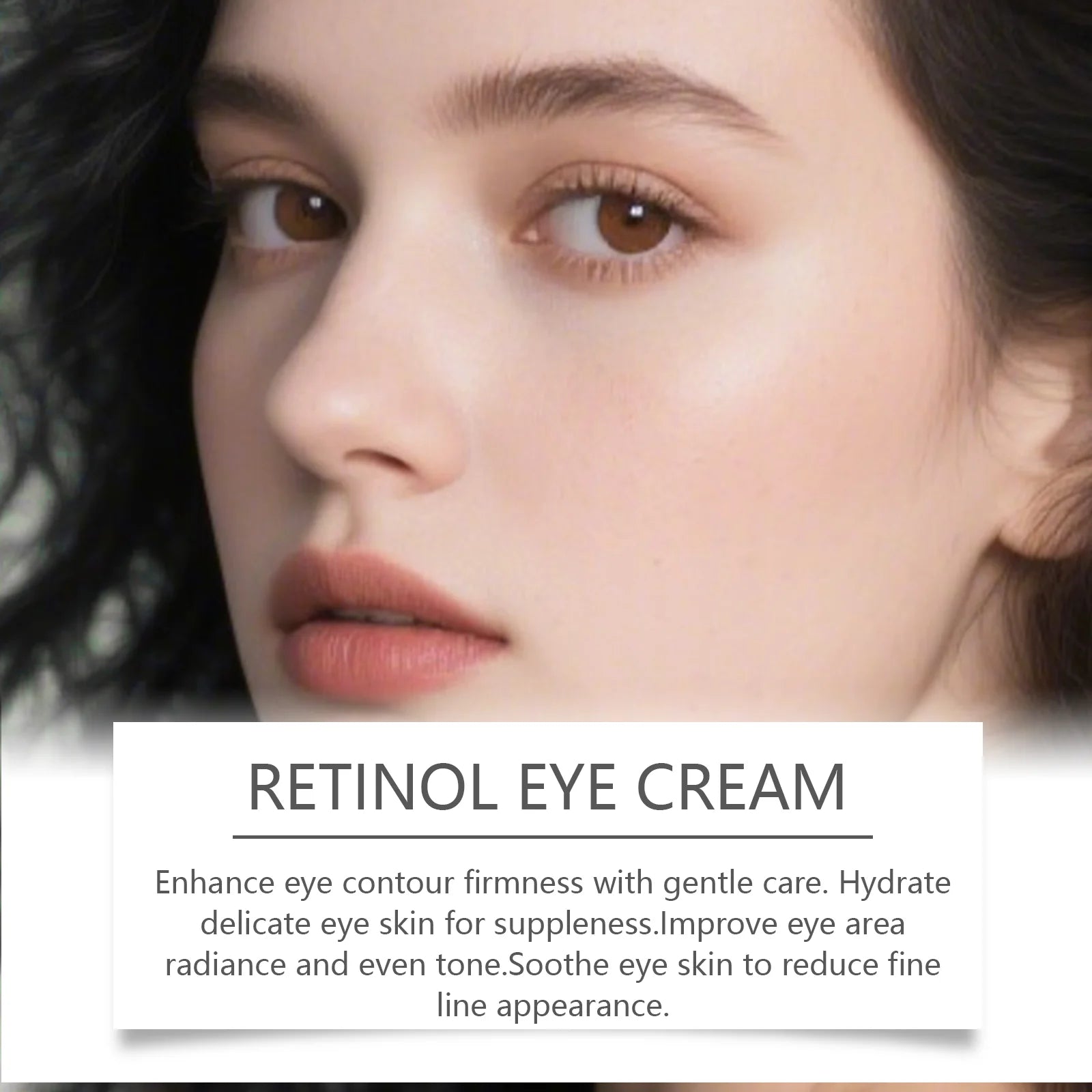 Caffeine Eye Cream for Dark Circles & Puffiness Anti-Aging Under Eye Treatment Cream Moisturizing Reduce Wrinkles Eye Care Zpaxo