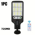 108 COB Solar Street Lamp – Motion Sensor, 3 Modes, Remote