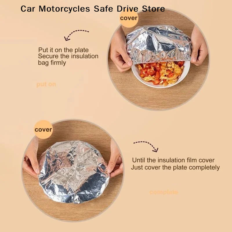 5 10 20 30 40 Aluminum Foil Food Preservation Covers Heat Retention