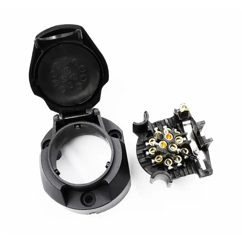 13-Pin Euro Trailer Socket Adapter | 12V Tow Bar Plug