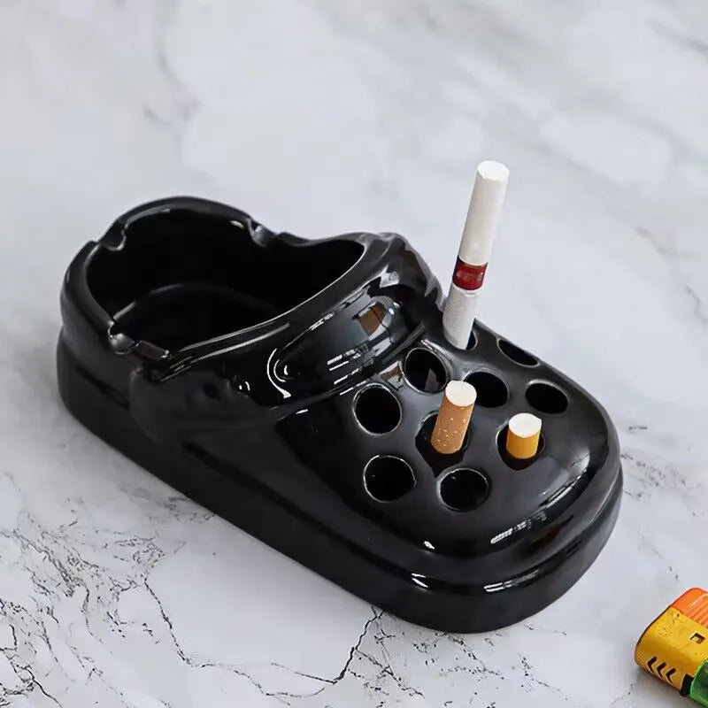 Creative Ceramic Ashtray Home Living Room Coffee Table Hotel Trendy Zpaxo