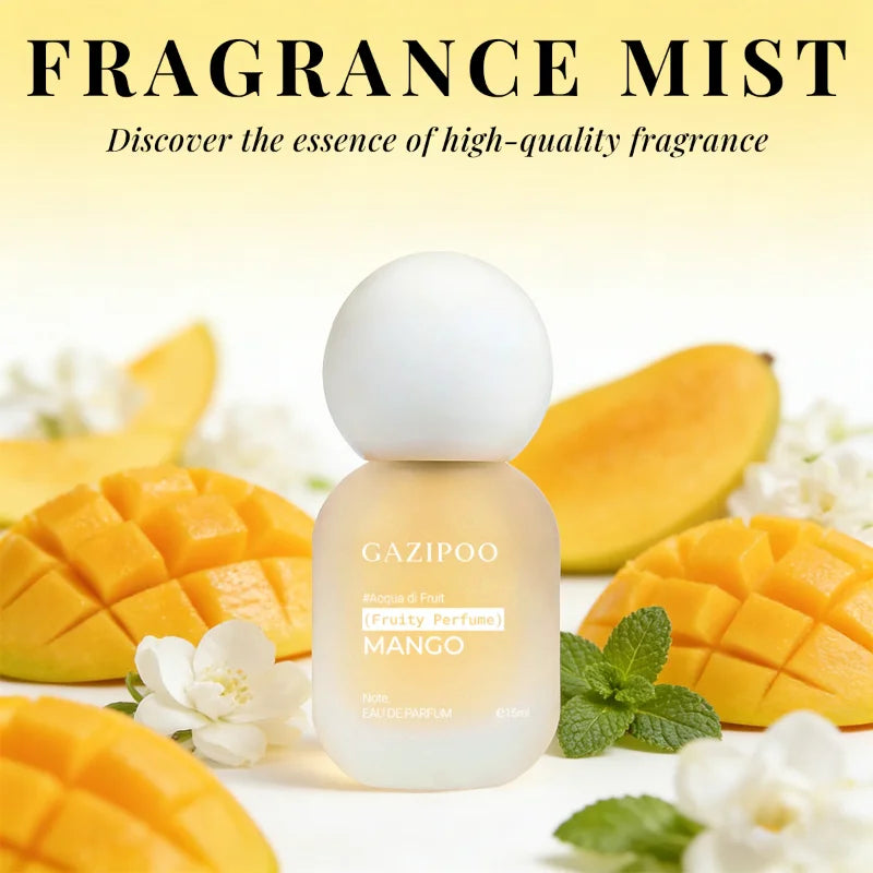 Mango Perfume Body Spray Black Currant Lily Leaf Mint Rose Mermaid Scent Fresh Fruity Fragrance Women Lasting Hydrating Mist Zpaxo