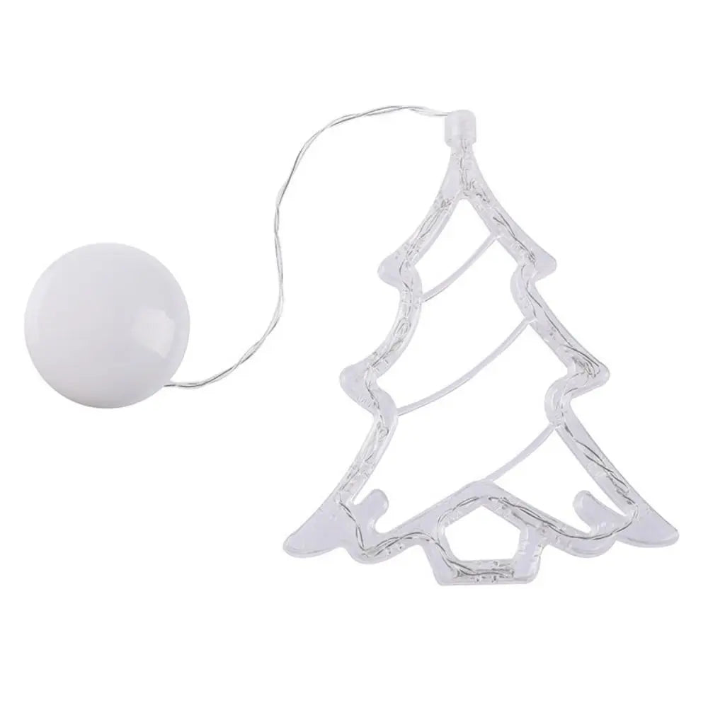 Christmas Snowflake LED Window Light with Suction Cup | Xmas Decor Christmas Window Light Zpaxo