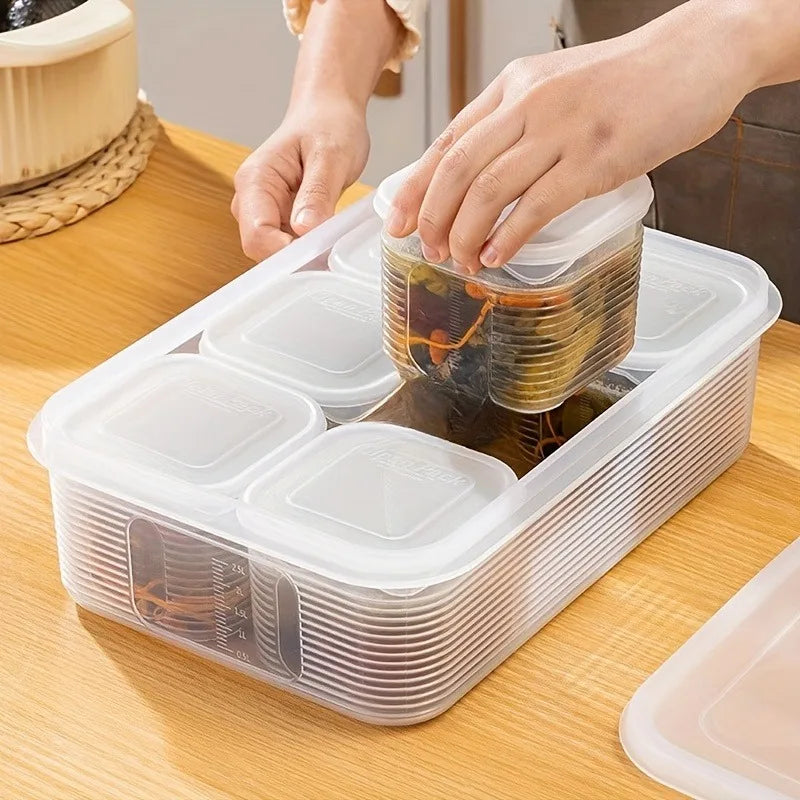 6 Small Boxes 1 Large Box Meal Prep Container Microwaveablereusable