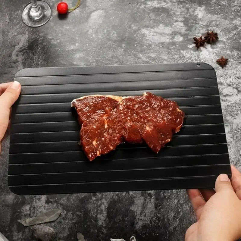 Aluminum Defrosting Tray Thawing Board Rapid Frostyfrosty Safe