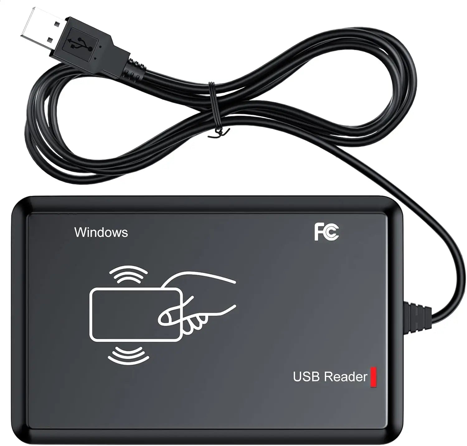 Smart RFID Card Reader 125KHz 13 56MHz ID IC Dual Frequency Access Zpaxo 125khz ID reader