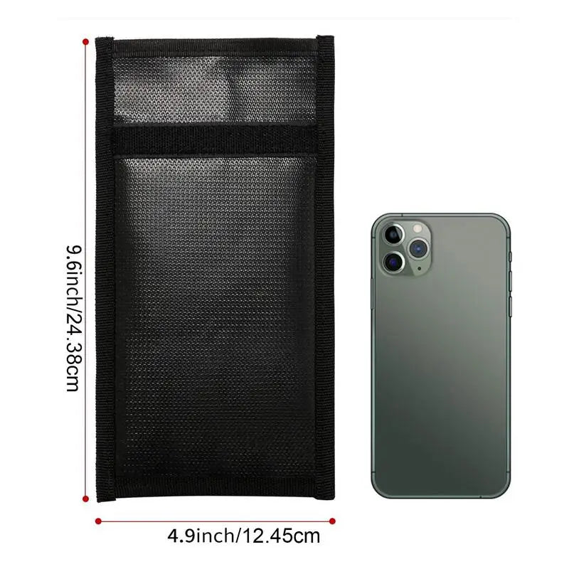 Signal Blocking Pouch Faraday Cage Remote Control Package Keyless