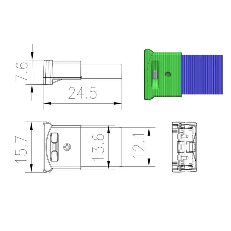 652F USB Mini LED RGB Lamp for Smart Night Lamp for Home Decoratio Zpaxo
