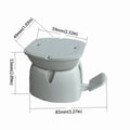Nylon Door Stop Retaining Catch Interior Fastener White Plastic RV Zpaxo White