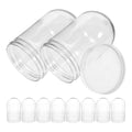 10Pcs Clear Pet Empty DIY Water Globe Snow Globe Making Kit for Crafts Decorations Dried Flowers Glitter Sequins Christmas Xmas Zpaxo other