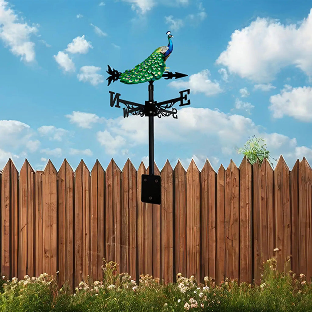 Weather Vane Outside Outdoor Wind Direction Indicator Sculpture