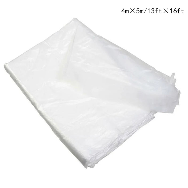 plastic furniture Dust Cover Outdoor Garden Furniture Protector Cover Waterproof Dustproof Chair Cover Chair Sofa Bed Zpaxo 2