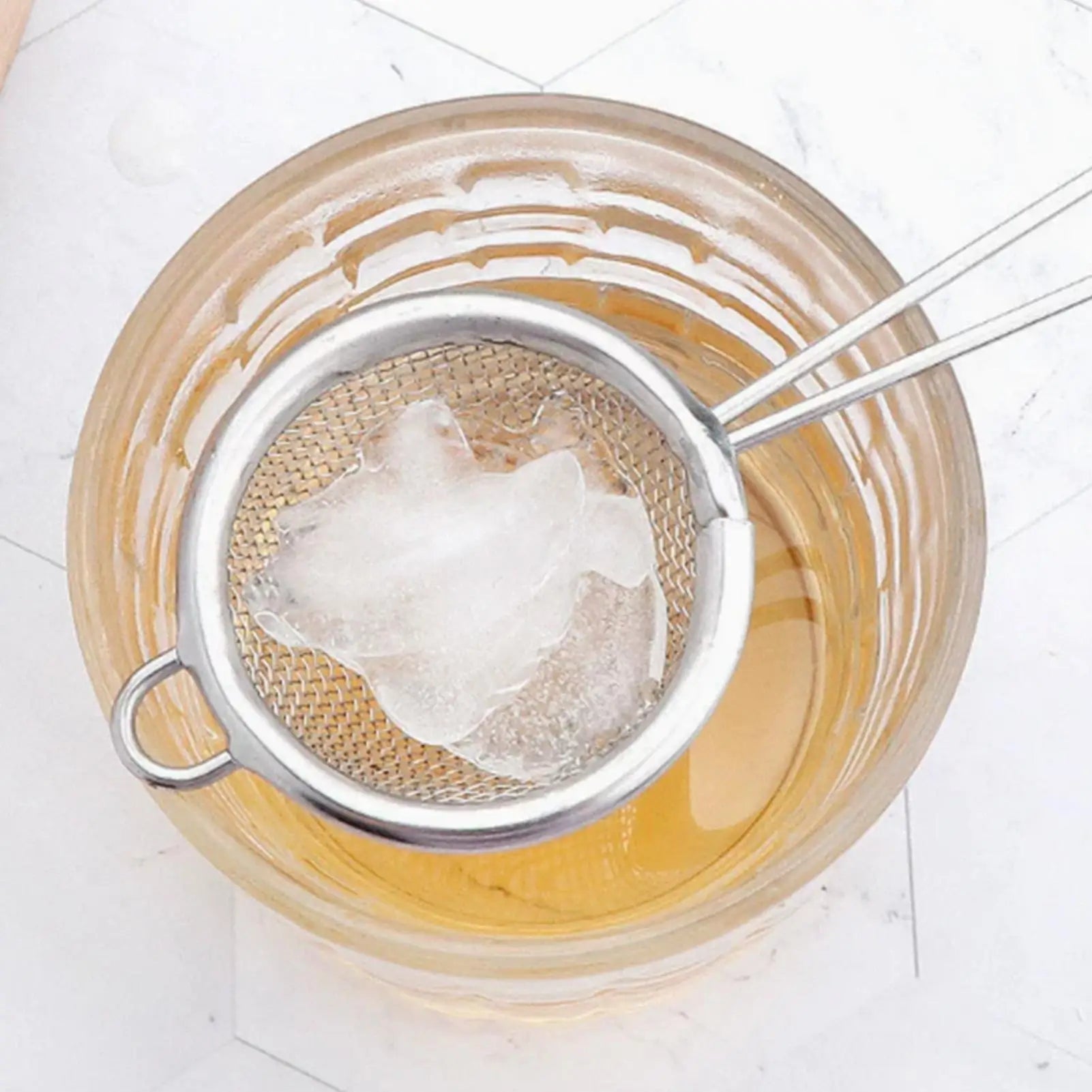 Fine Mesh Strainer – Stainless Steel Matcha & Tea Sifter Fine Mesh Strainer Zpaxo