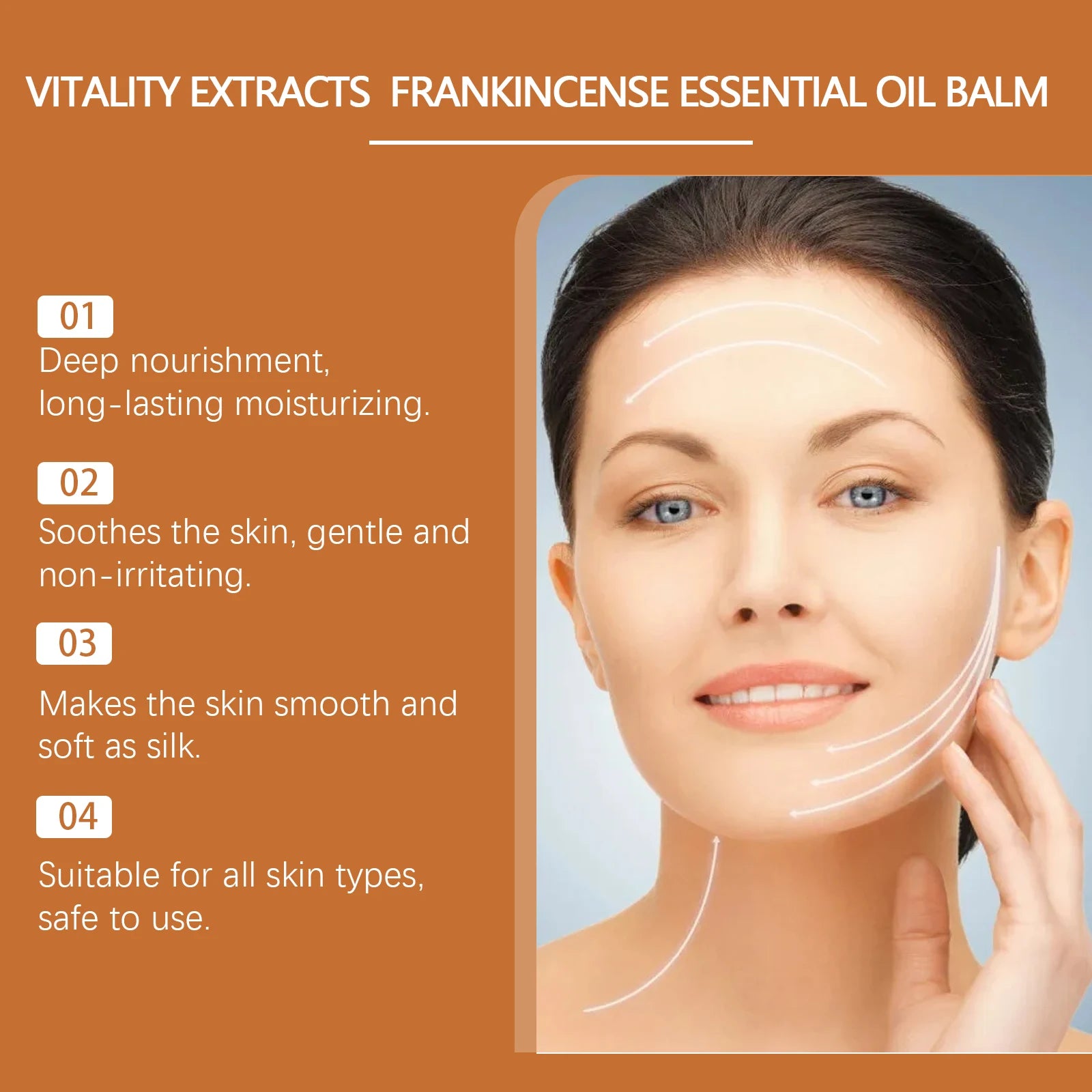 Frankincense Balm Increase Skin Elasticity Reduce Redness Antioxidant Soothing Improve Roughness Skin Moisturizing Face Cream Zpaxo