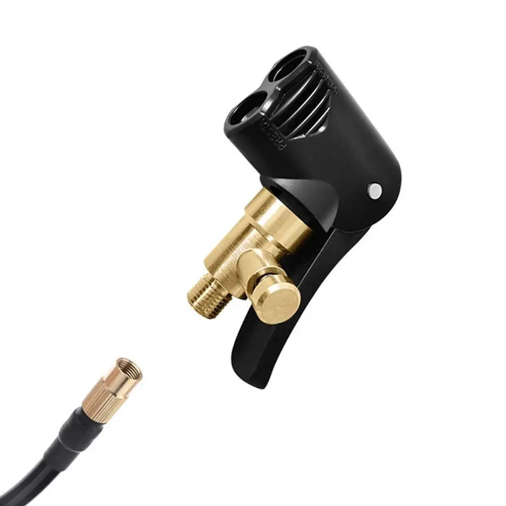 Durable Brass Auto Parts Car Tire Air Chuck Inflatable Pump Valve Connector Tyre Inflator Clip Tyre Valve Adapter Zpaxo