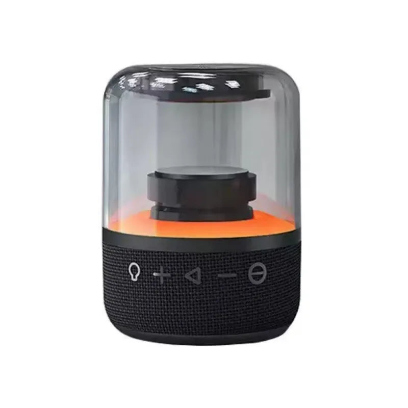 Glazed Symphony Bluetooth Speaker Subwoofer Wireless Suitable Zpaxo black
