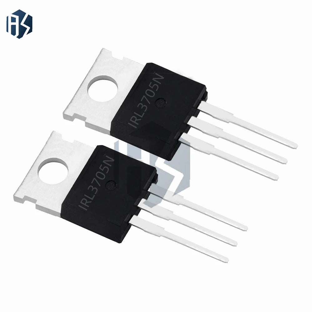 IRL3705 TO‑220 MOSFET Transistor 10PCS, Equivalent to IRL3705NPBF IRL3705N IRL3705Z Zpaxo
