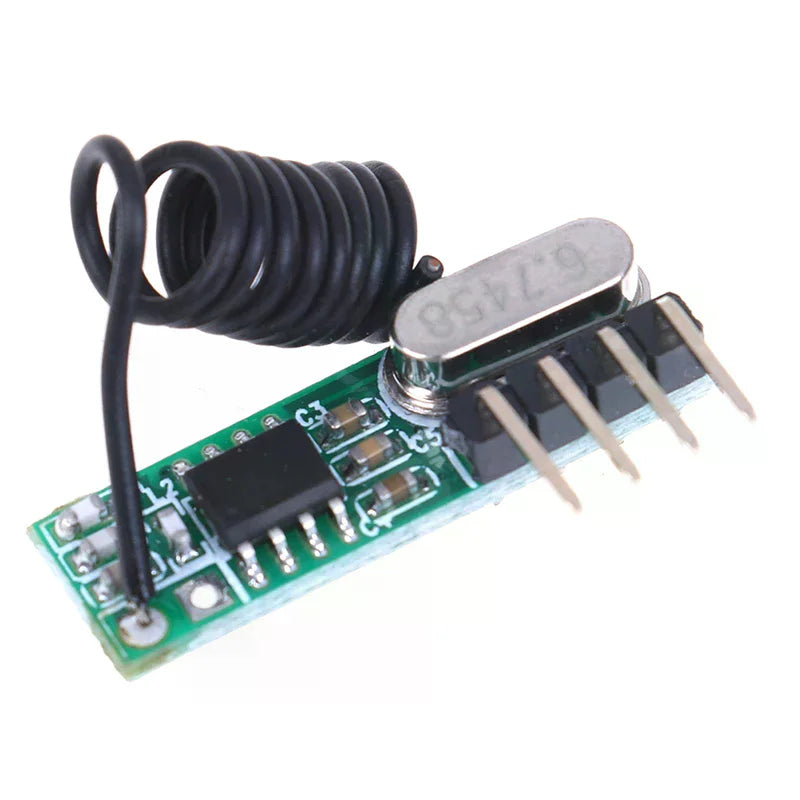 433MHz RF Relay Receiver – 1CH Wireless Remote Switch Module