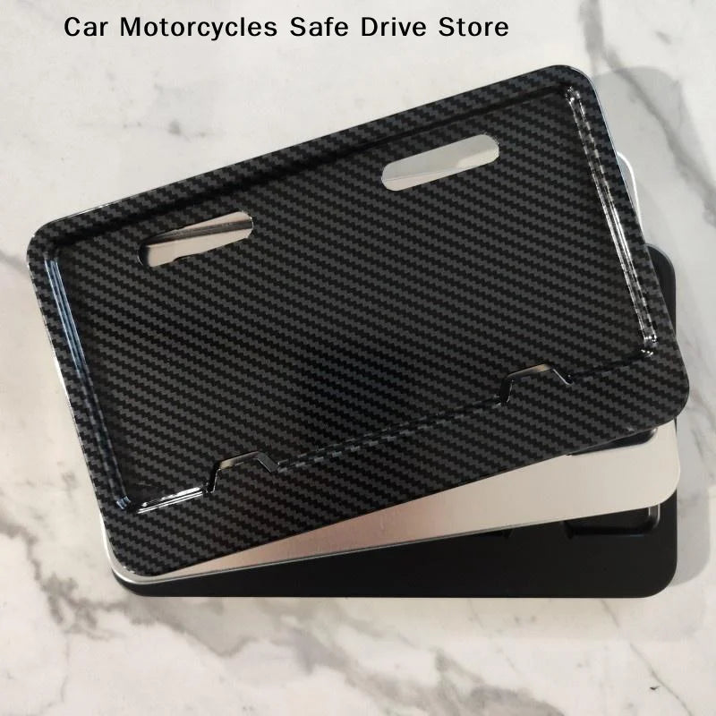 CM1 License Plate Frames Holders Universal Motorcycle Rustproof Front