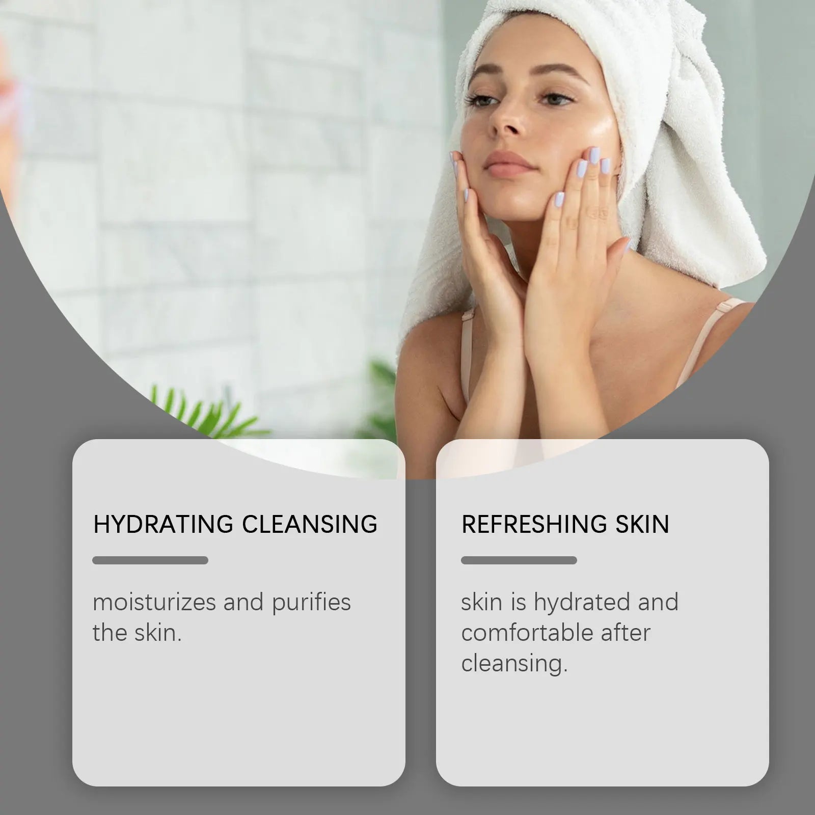 Collagen & Hyaluronic Acid Facial Cleanser – Hydrating Face Wash Facial Cleanser Zpaxo