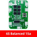 6S 12A 25A 24V 25 2V PCB BMS Protection Board 18650 Li-ion Lithium Zpaxo 6S Balanced 15a 1PC