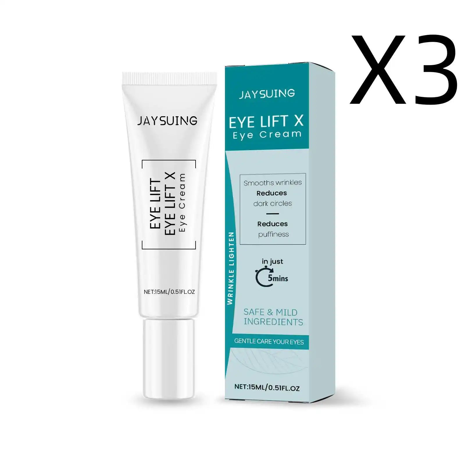 Jaysuing Eye Cream – Dark Circles, Fine Lines & Firming 15ml Eye Cream Zpaxo 3X15ml