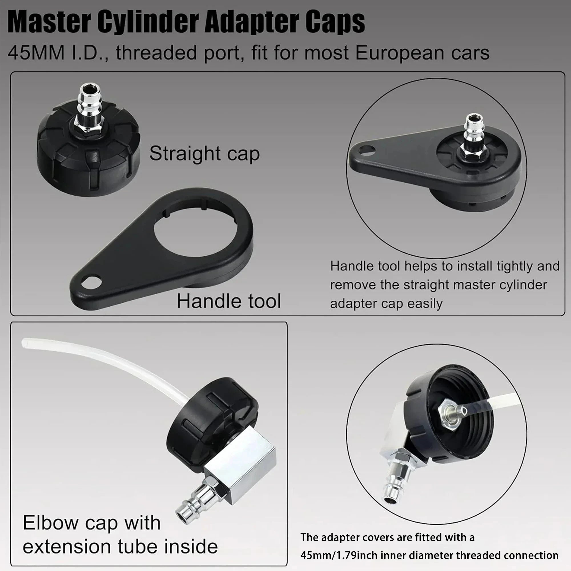 Car Manual Brake Fluid Bleeder Vacuum Pressure Pump Professional
