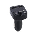 Fast Charger Quick Audio Receiver Adapter Car Player Bluetooth 5 0 FM Zpaxo black