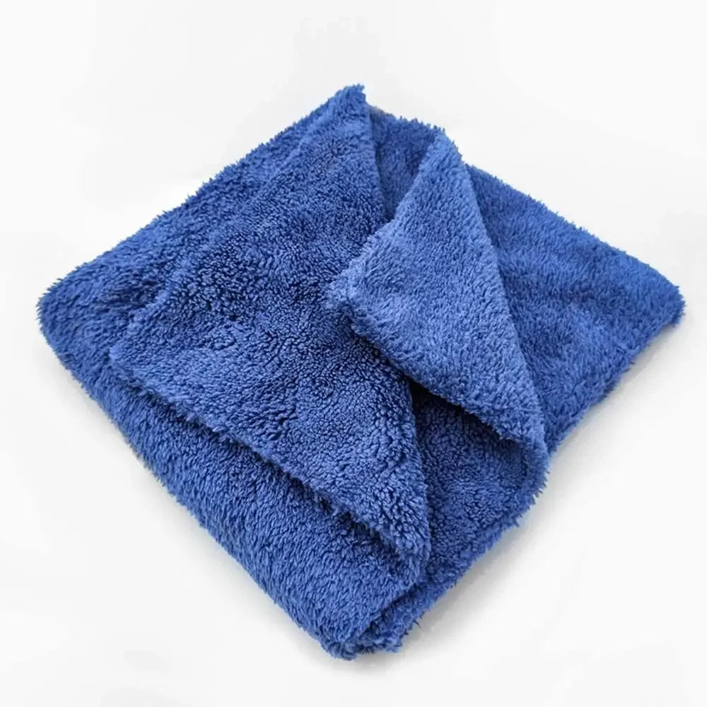 Detailing Washing Drying Towel Polishing Car Cleaning Cloth Extra Zpaxo blue