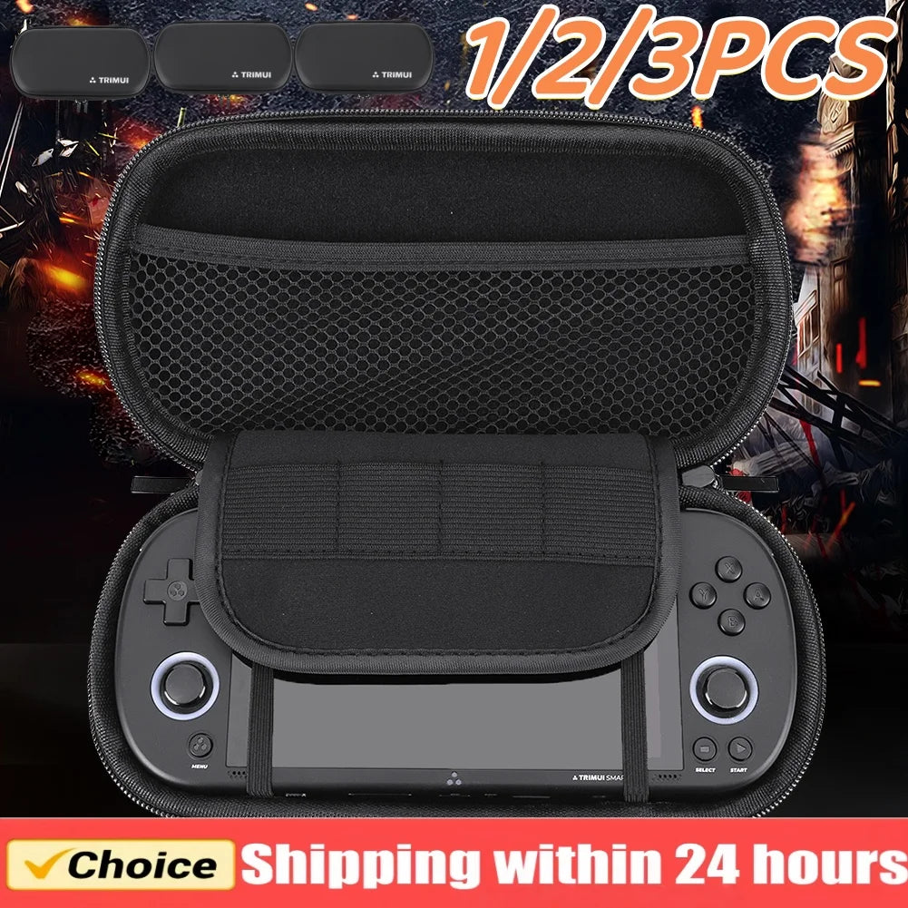 1- EVA Hard Carrying Case Tempered Glass Film Protective Waterproof Zpaxo