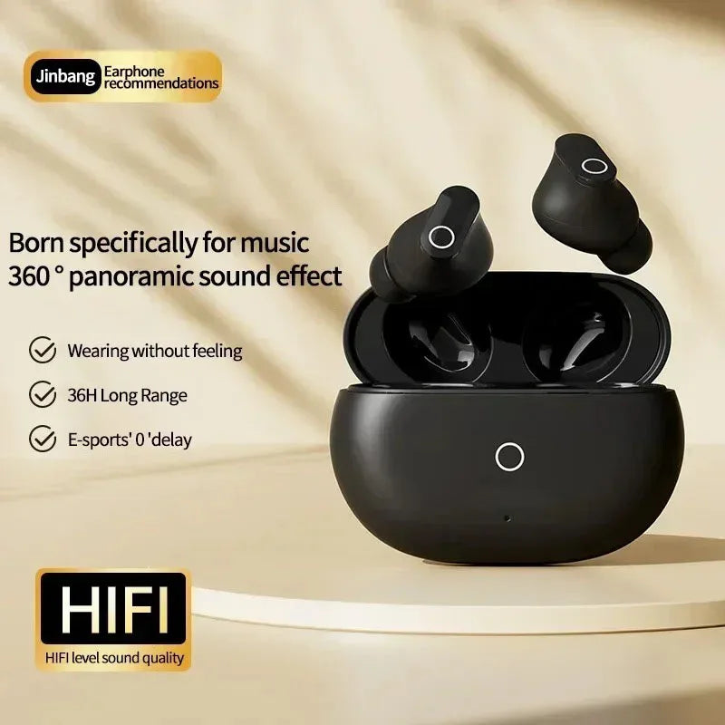 Buds 4 Wireless Earbuds Bluetooth Earphones Noise Reduction Zpaxo black China Mainland