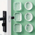 6pcs Silicone Anti-Collision Mute Pads - Door Handle Cushions, Refrigerator Door Stickers, Door Stoppers, Cabinet Door Back Wall Zpaxo 6pcs