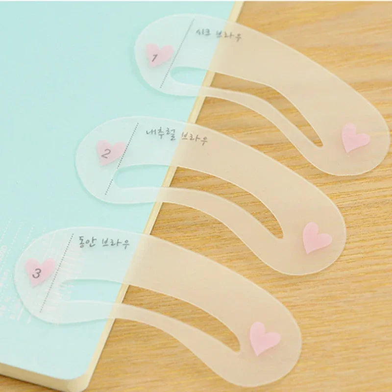 New Waterproof Eyebrow Pencil With Eye Brow Card Tool Lady Rotating Eyebrow Pencil 3Eyebrow Shaping DIY Eyebrow Pen Makeup Set Zpaxo