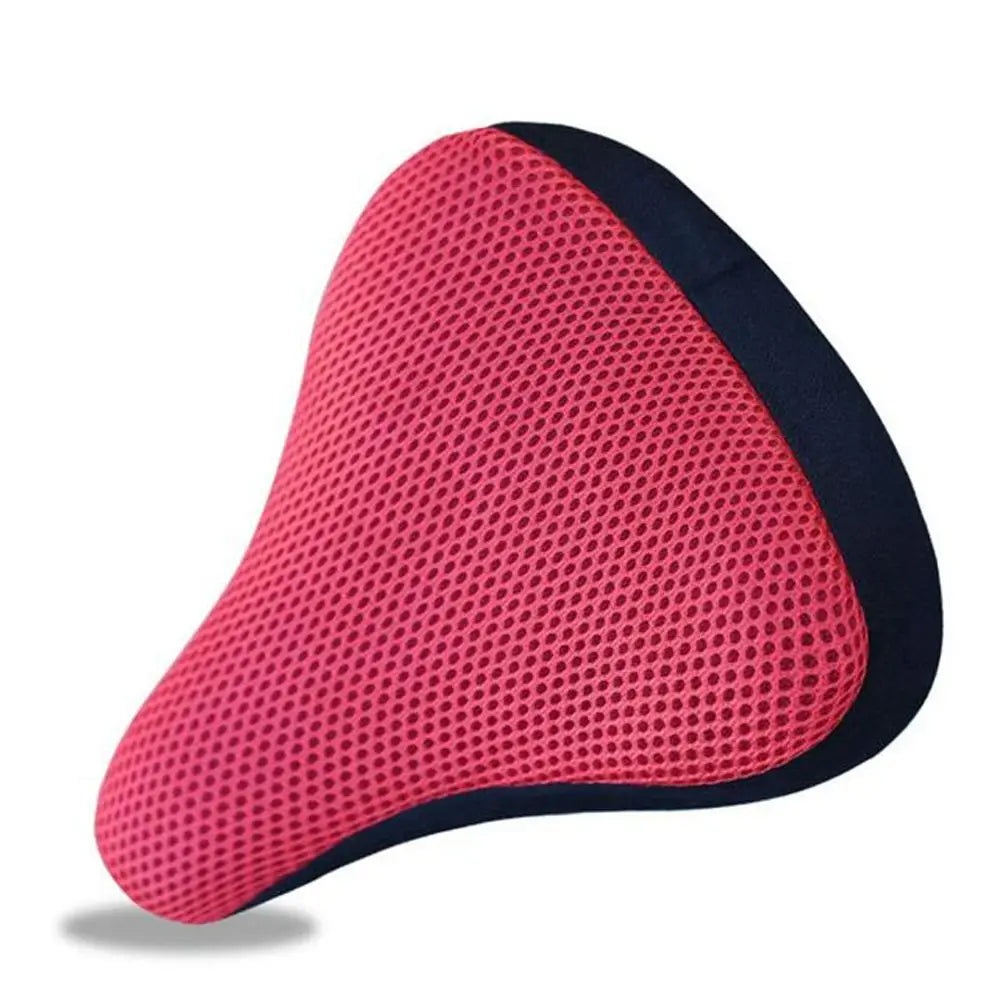 Accessories Breathable Saddles Honeycomb Design Bike Seat Cover 3D Zpaxo red