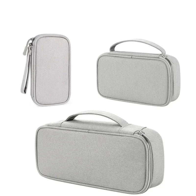 Large Size Travel Organizer Bag Cable Storage Organizers Pouch Carry Case Portable Waterproof Storage Bags for Cable Cord Zpaxo