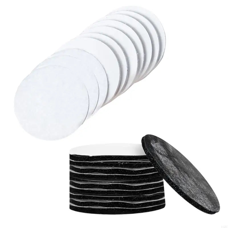 Hook Loop Fasteners Double Sided Sticky Round Tape Securing Sofa