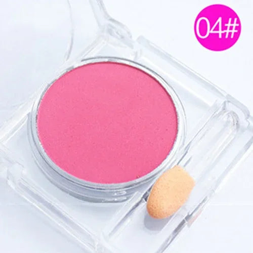 Monochrome blush Matte Natural Cheek Color Brightening Face Waterproof Facial Contouring Makeup Blush Powder Soft Makeup Zpaxo 4