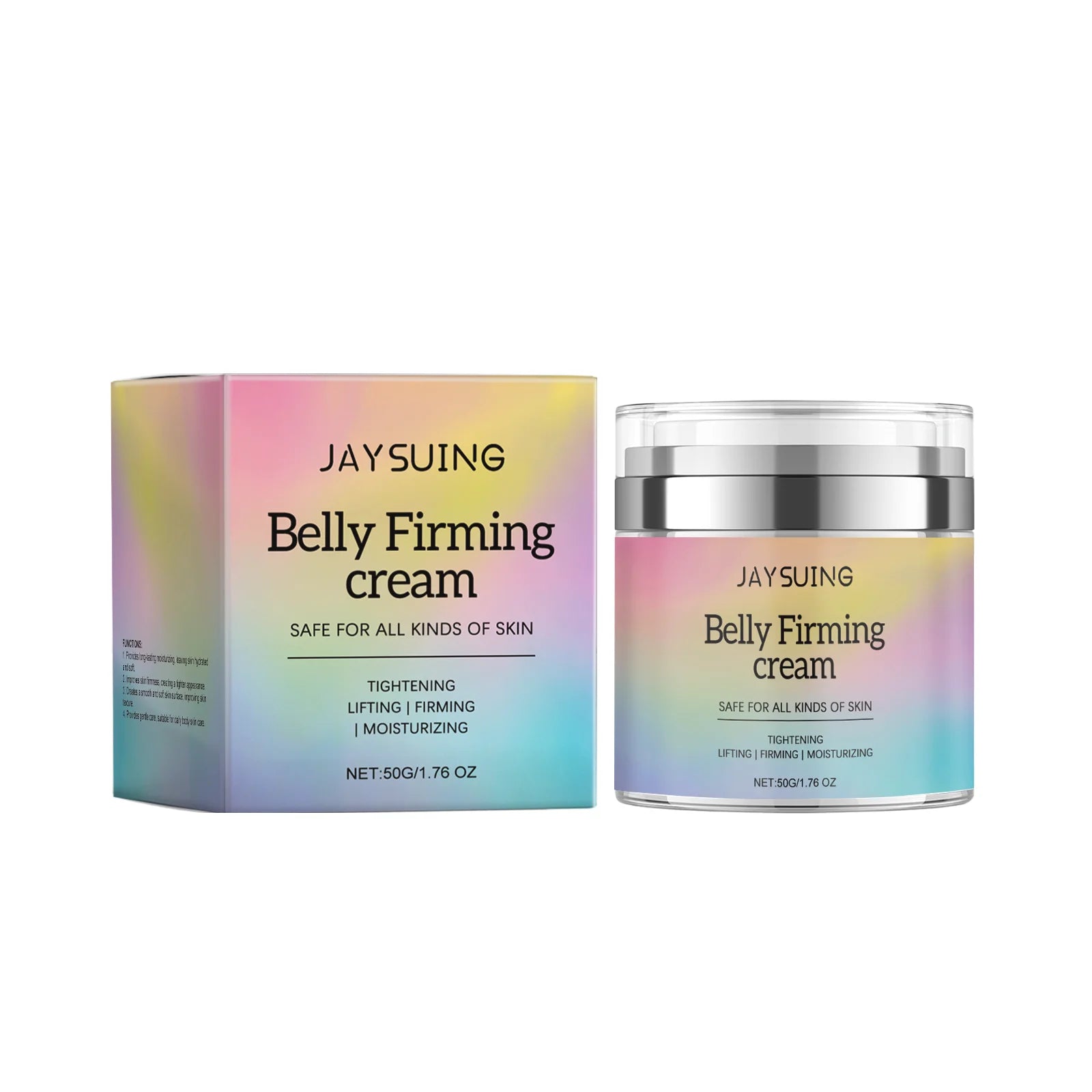 Jaysuing Belly Firming Cream – Tighten, Hydrate & Smooth Skin Body Firming Cream Zpaxo 50g Boxed 50g