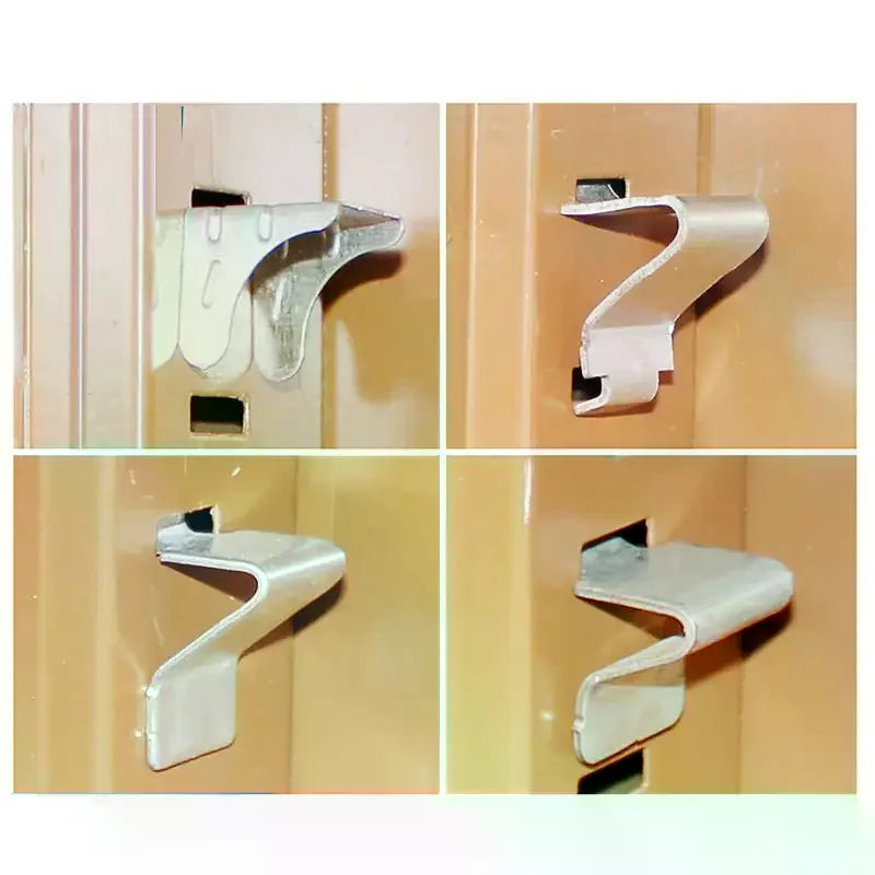 Heavy Duty Metal Cabinet Shelf Clips Durable Shelving Supports File Zpaxo