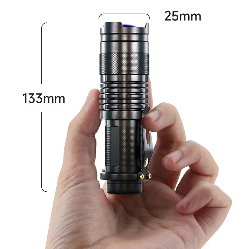 UV LED Blacklight Flashlight 395nm – Pet Stain & Scorpion Detector UV Blacklight Flashlight Zpaxo