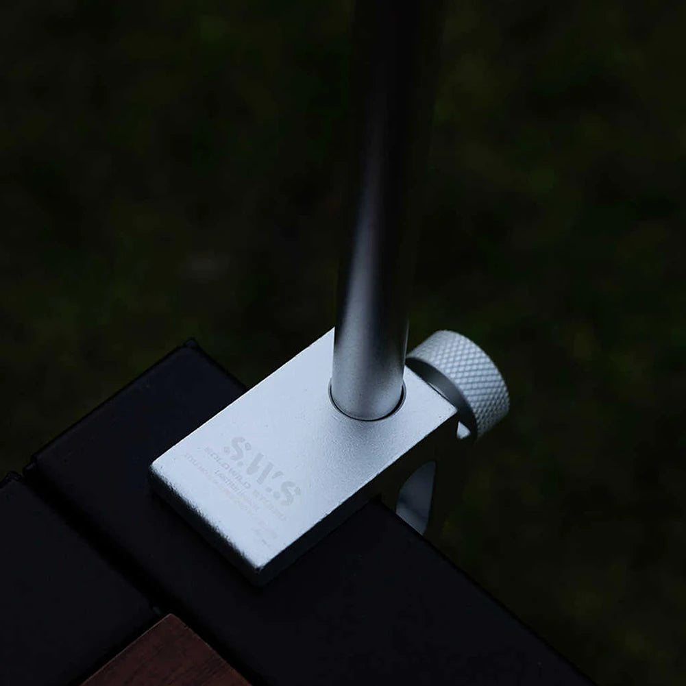 Camping IGT Lamp Hanging Rack Aluminum Alloy Portable Light Hanger