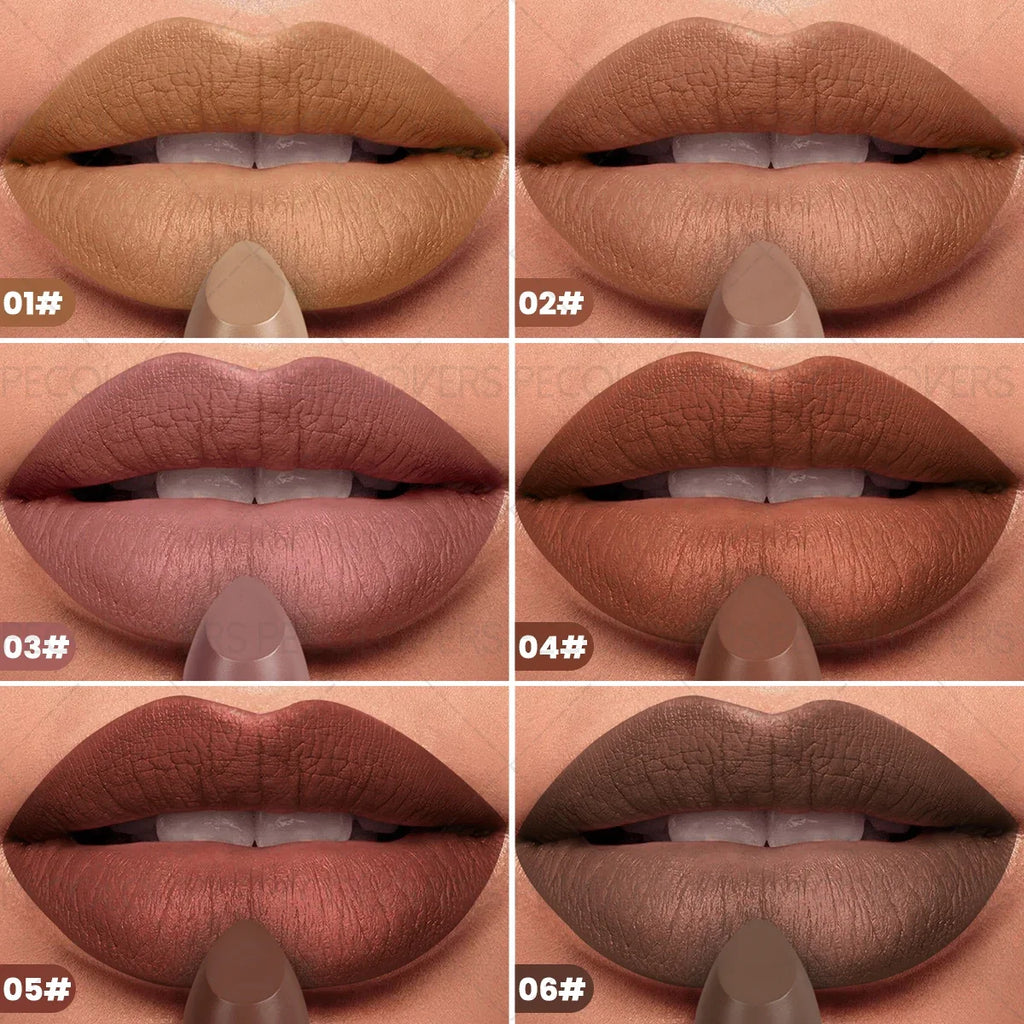 Matte Waterproof Long-lasting Lipstick Non-greasy Easy Use Perfect Zpaxo